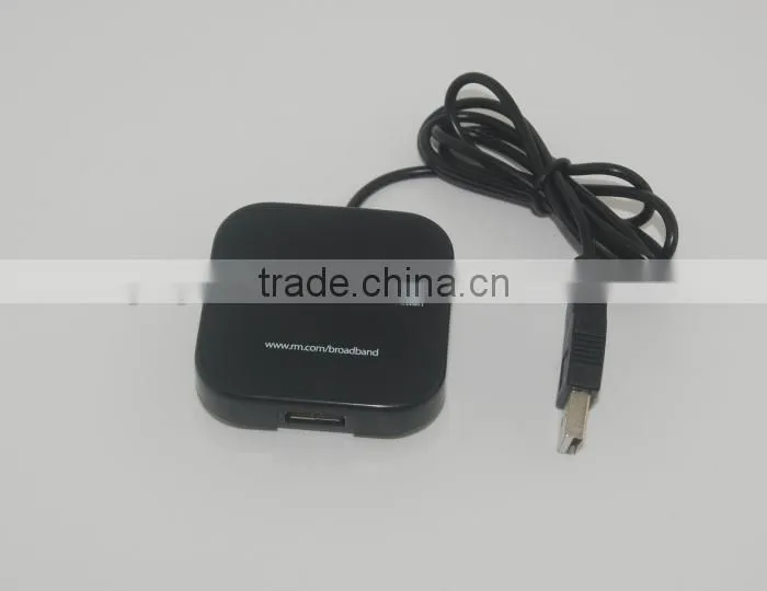 USB 2.0 high speed 3 port flat usb hub with webkey/weblink button
