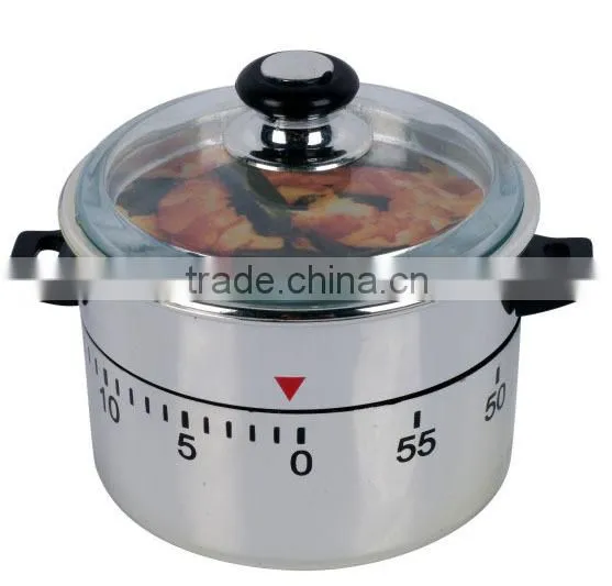China wholesale kitchen mechanical stainless steel cooker timer