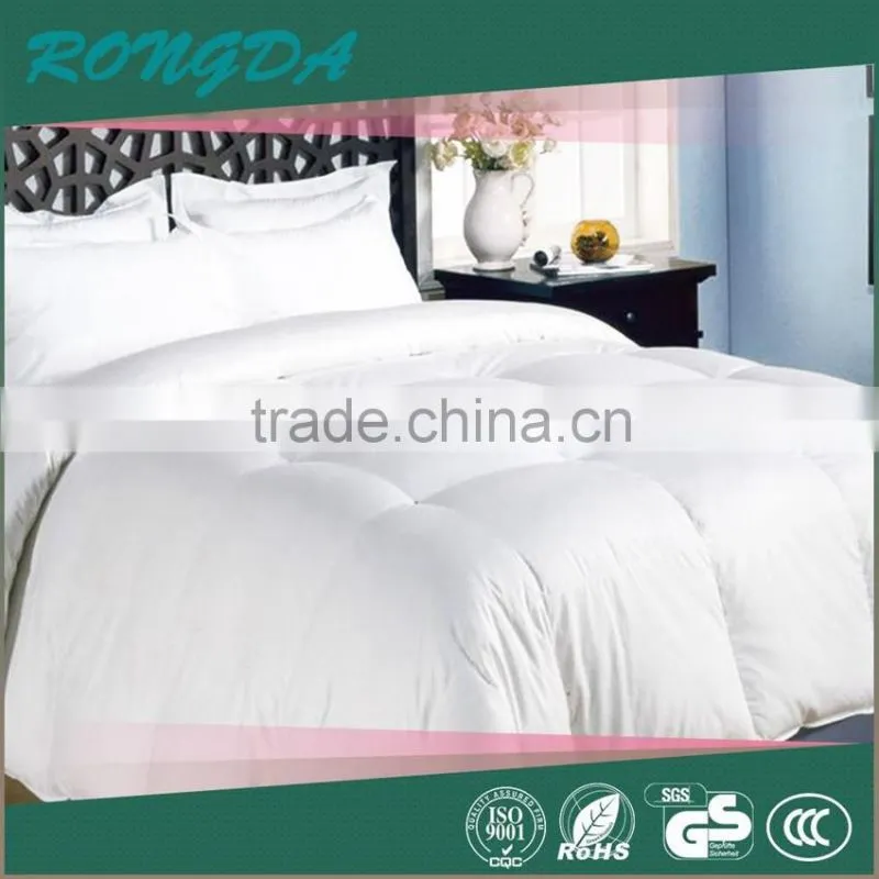 cotton quilts made, jacquard feather quilt, high quality goose down quilt/comforter/ duvet