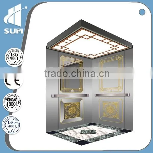 Speed 1.75m/s capacity 630--2000kg passenger elevator