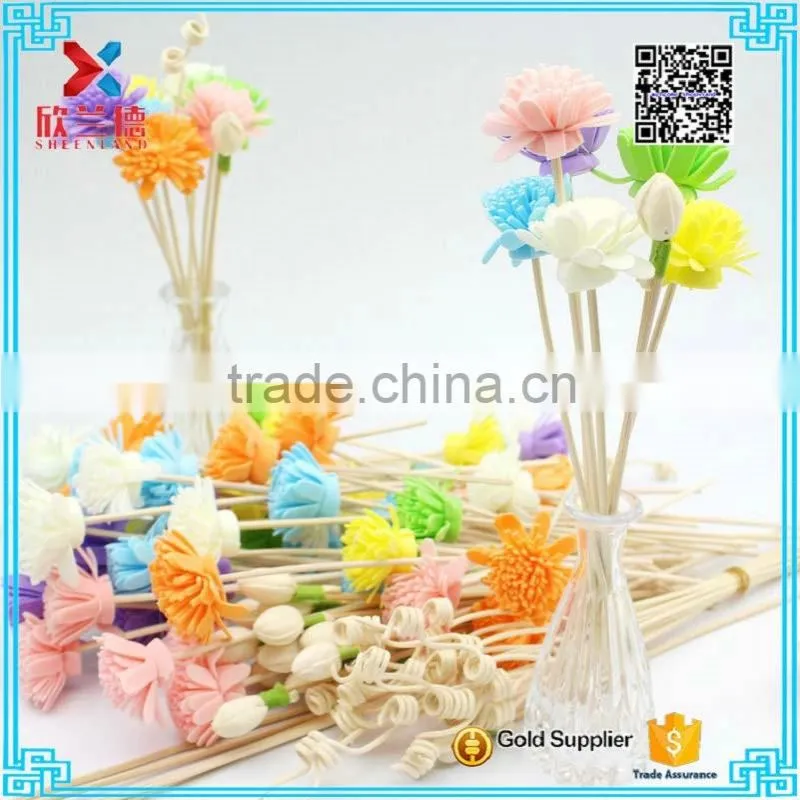beautiful handmade sola wood flower diffuser wholesale