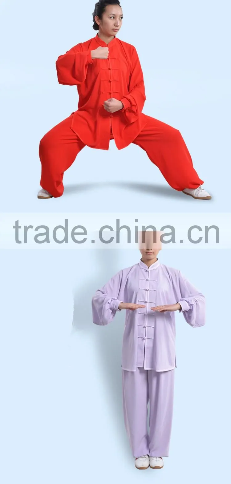 Custom Made Tai Chi suits Cotton Silk Wu Shu clothes Kung Fu Uniform Morning Exercise Martial Arts Performance Wear