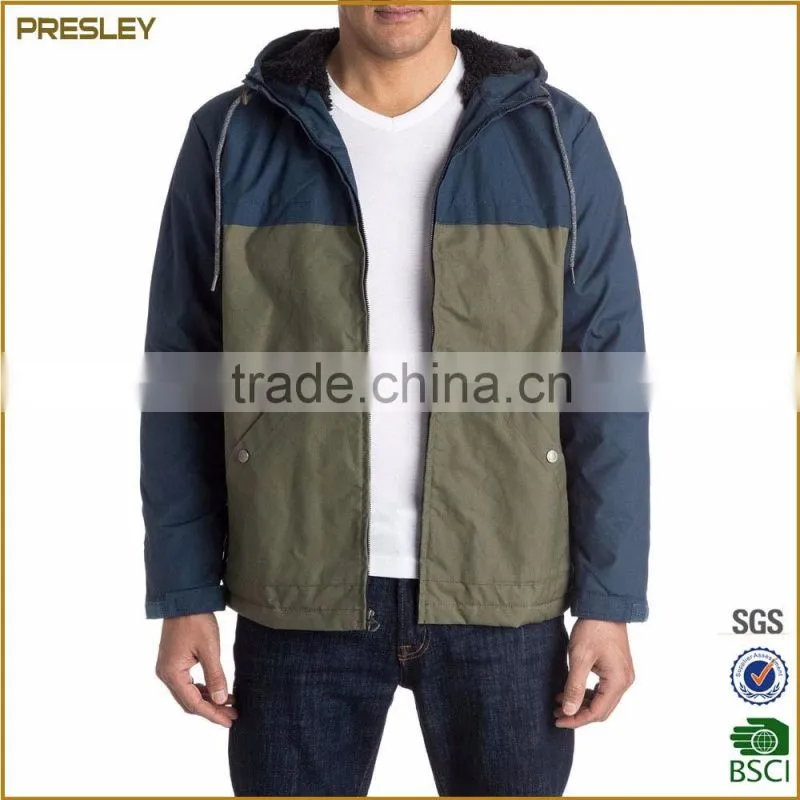 New design high quality fashion polyester cotton men street winter jackets coats