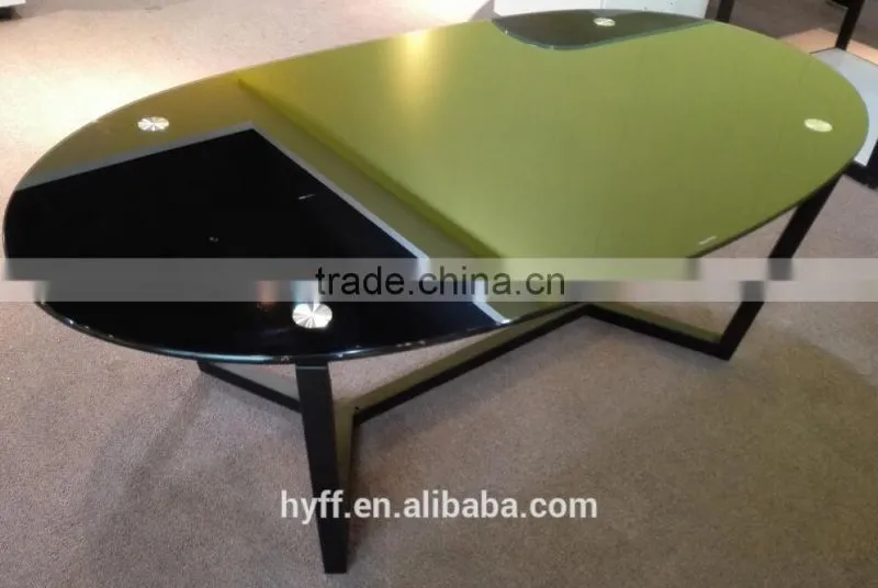 italian coffee table,modern design glass tea table,bear coffee table DJ214