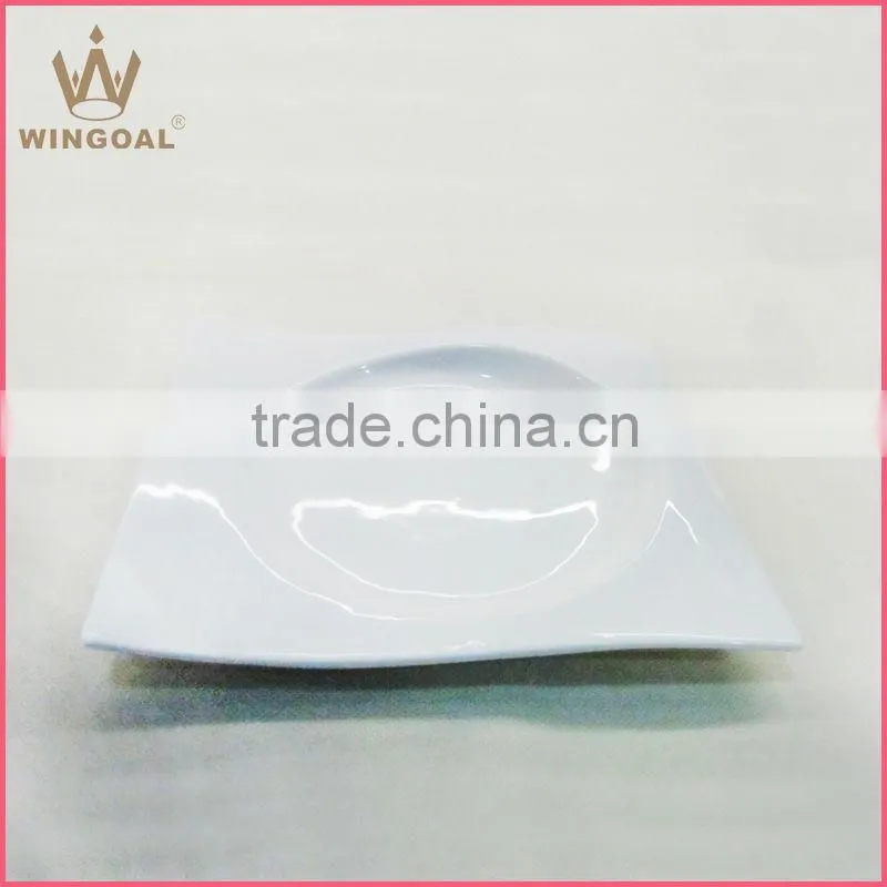 boat shape rectanguler plate, dinner plate