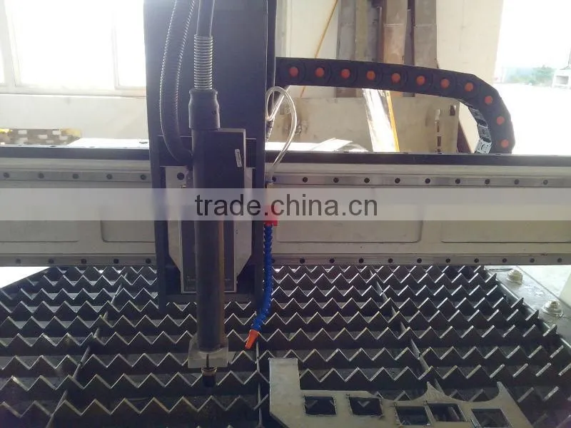 Profesdsional manufacturer cnc router plasma cutting mechinery aluminum/steel plate
