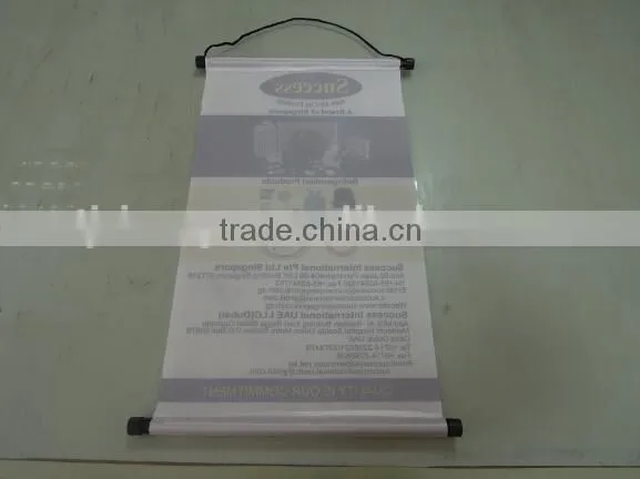 Scroll banner,Wall Banner,hanging banner with rope,hand held scrolling banner