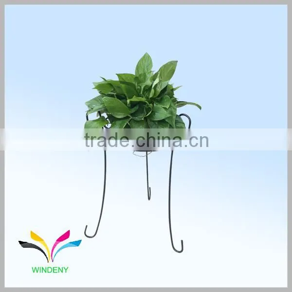 High quality Facoty Supply New Design Metal wire hanging flower pot rack with competitive price