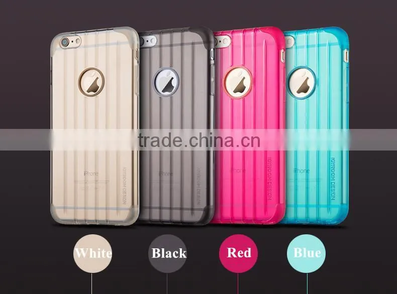 For iphone 6/plus Style case cover, Luggage TPU material