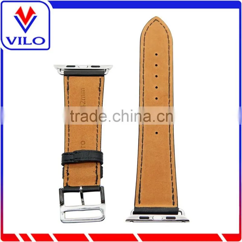 Genuine Leather Single Tour Bracelet Leather Band For Apple Watch Leather Wrist Strap