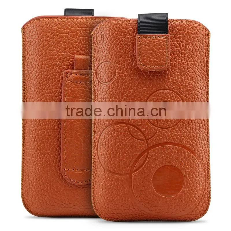 Belt pouch bag for phone,PU leather material universal pouch