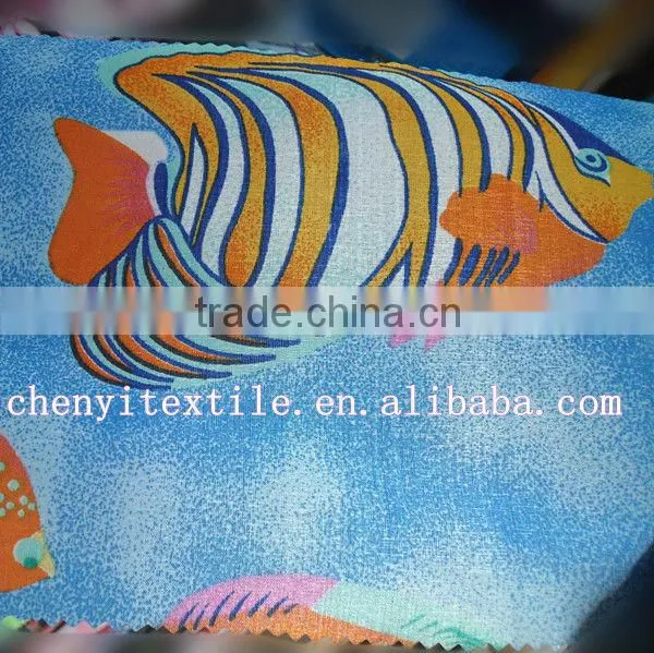 China Hot selling polyester taffeta animal textile printing