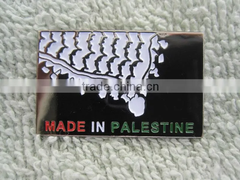 Wholesale manufacturers Palestine flag button badge ----- DH 17057