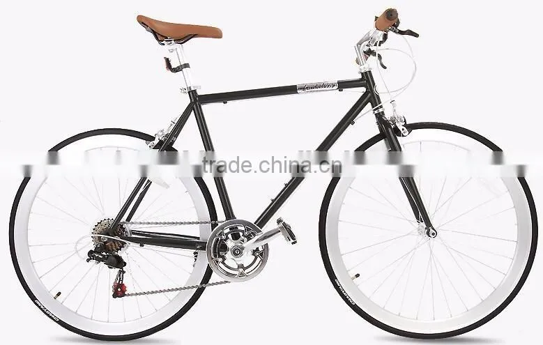 2016 high quality road bike 7 speed road bike for men