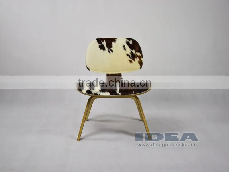 Replica Charles Plywood Lounge Chair - Pony Skin