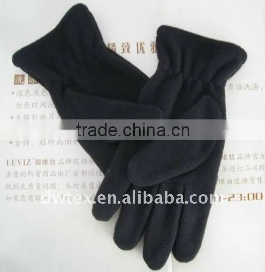 Winter polar fleece sport gloves for man
