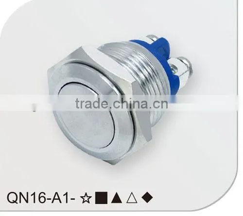 Resetable 16mm LED push button switch