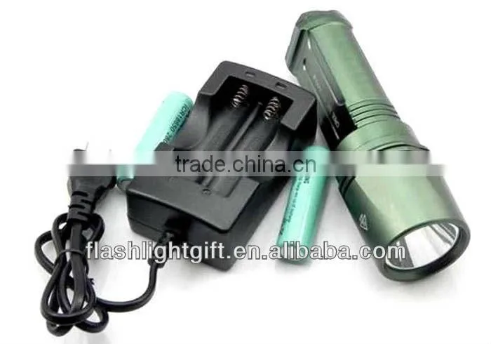 cree T6 led high power rechargeable flashlight