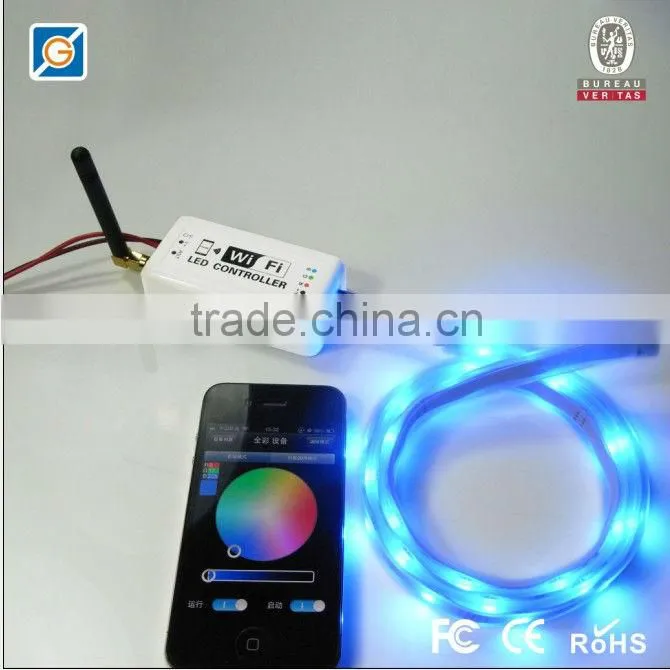 12-24V 12A RGB WiFi LED Controller for LED Strip Light