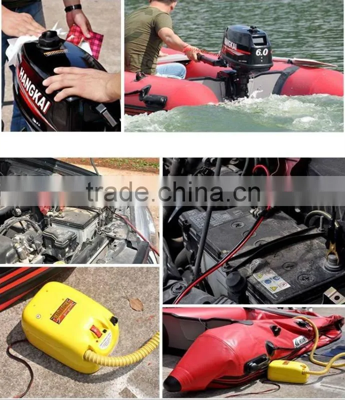 (CE) PVC material optioanl floor color fold inflatable boat