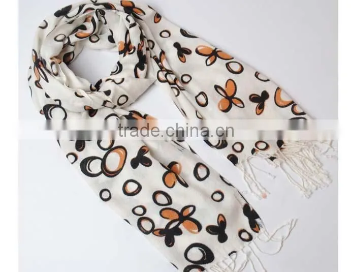 Fashion printing pashmina scarf 09