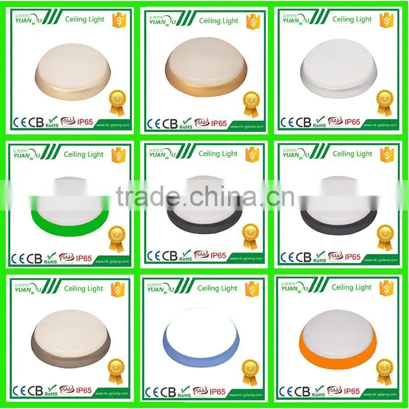 delicated appearance waterproof round ceiling light fixture