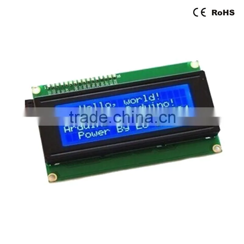 STN monochrome16x2 character LCD display 16 pins with Blue screen