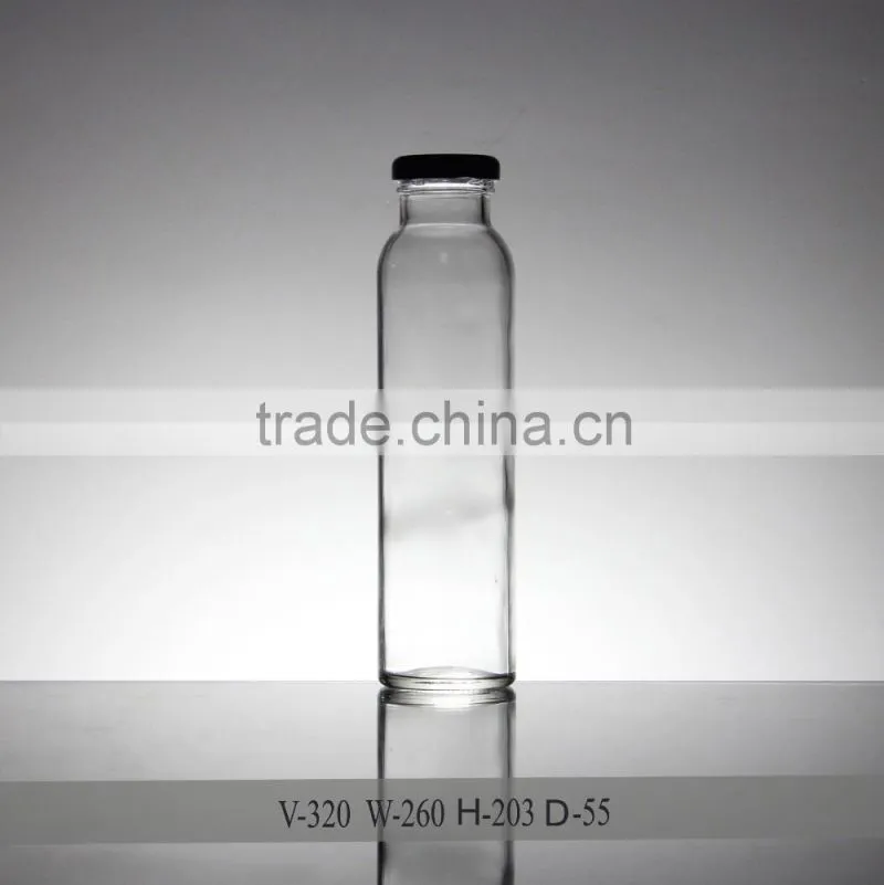 200ml 170ml flat glass wine bottle flask glass whisky bottle
