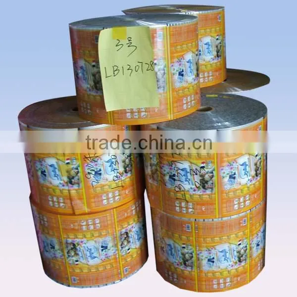 Food packaging plastic wrap roll film,plastic detergent packaging film roll
