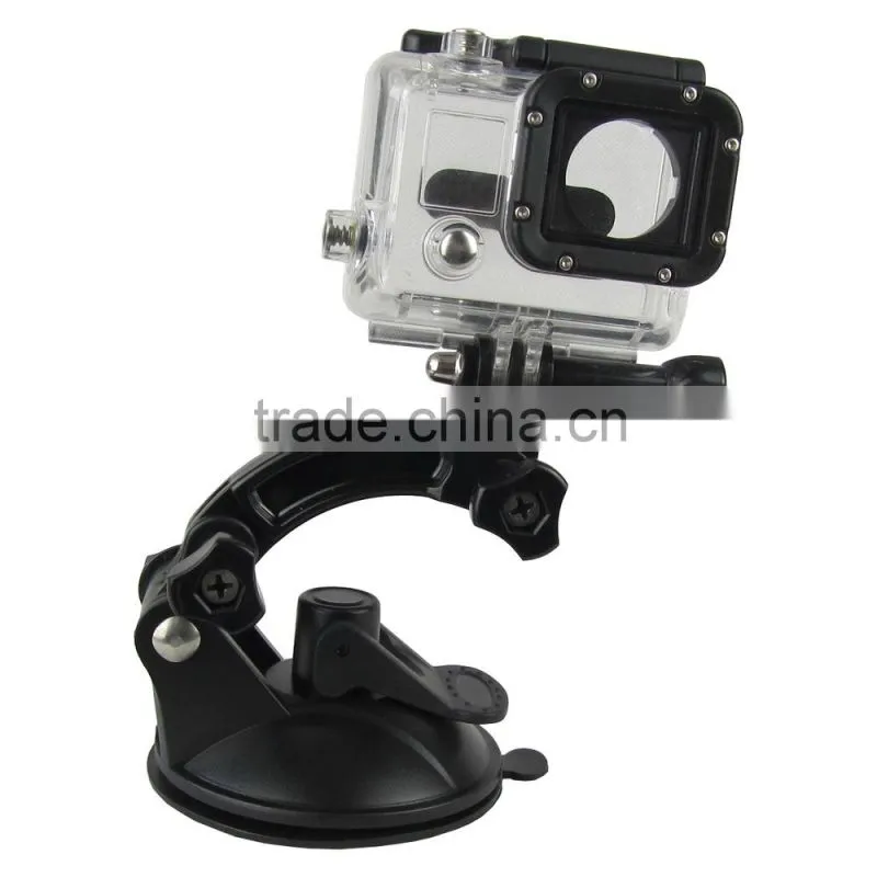 Universal super suction cup mount with screw for Go Pro