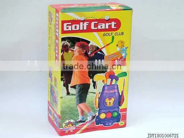 Promotional Plastic Golf Toy set,Fashion Children Golf Play Game Toy,Outdoor Sport Toy