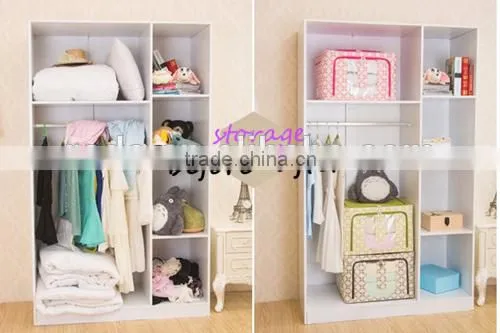 Good quality flexible space saving household foldable oxford cloth storage box