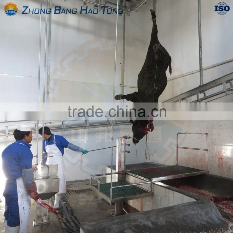 cattle hoof removal platform