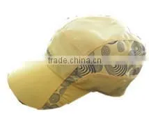 100% polyester microfiber breathable sports cap