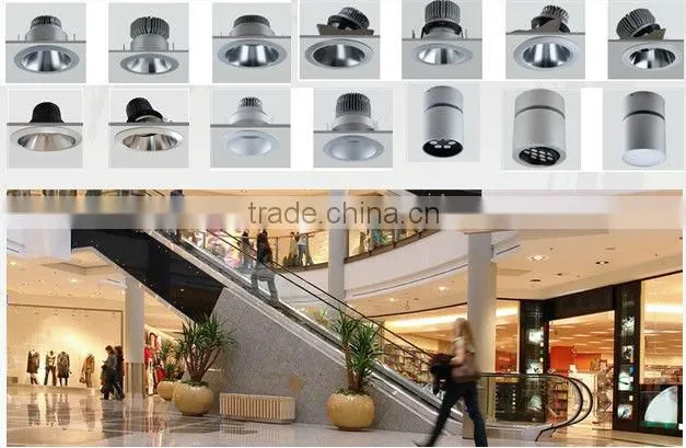 hot sale adjustable modern 9w surface mount round led ceiling light fixture