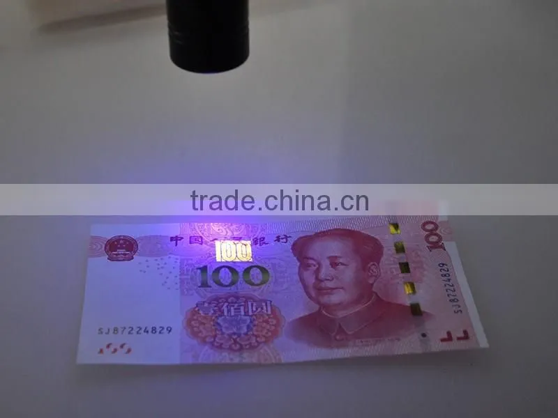 Purple Light 12 LED 395nm UV LED Flashlight for Money Detect Wholesale