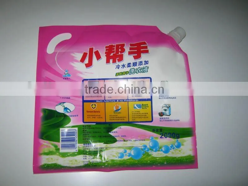 Hot sale stand up spout pouch bag for fruit jelly