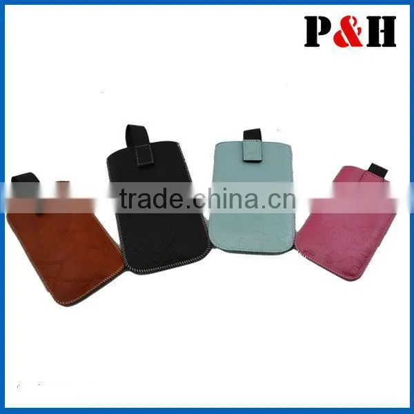 for samsung galaxy S5 case leather case for mobile cell phone pouch for S5