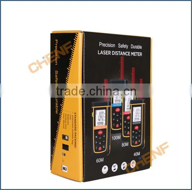Newest Design 40m/60m,80m,100m laser distance meter with high quality,ultrasonic distance meter with laser point
