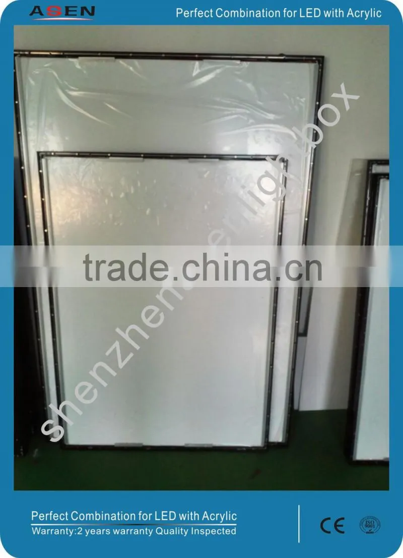A0 Illuminated Magnetic Advertising Magnetic Light Box