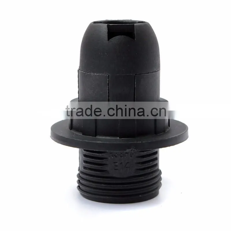 E14 Edison Pendant Socket & Lampshade Collar Ring Screw E14 Light Bulb Holder