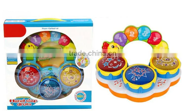 Musical learning toys electric baby drum set for sale