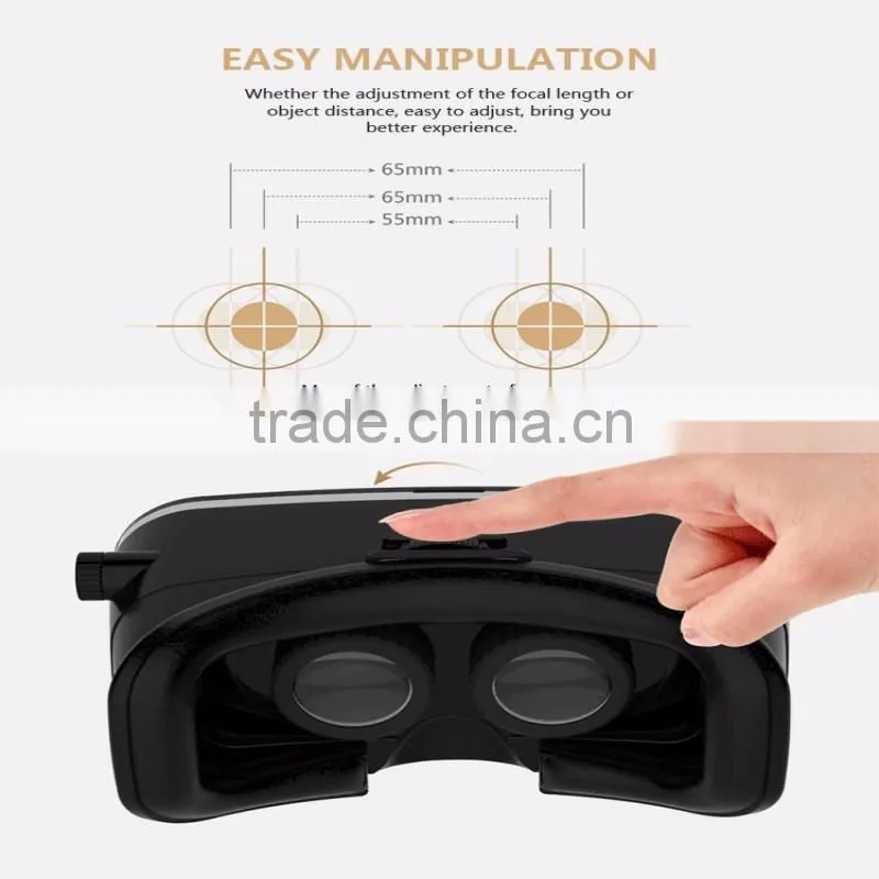 Most popular VR SHINECON cast headset Virtual Reality 3D glasses for your private home theater