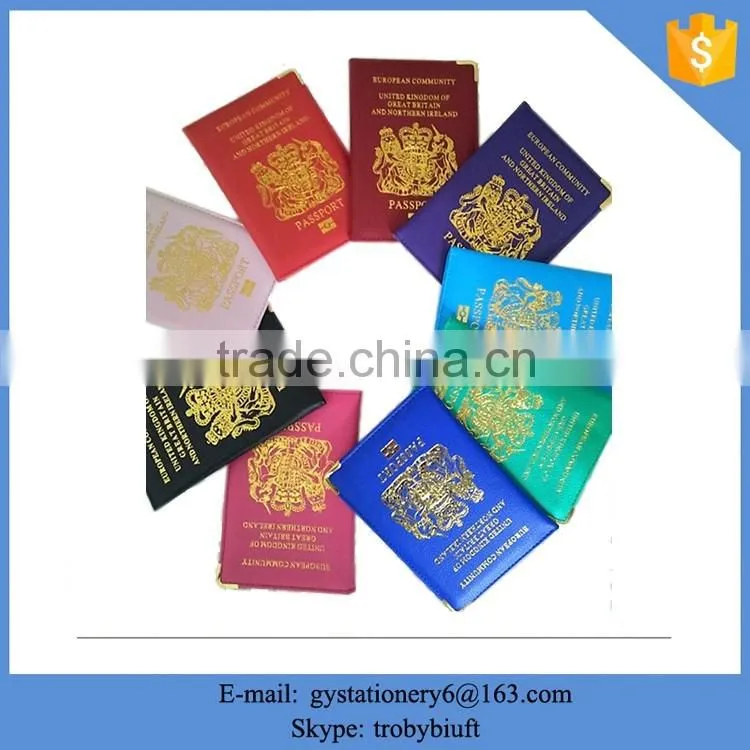 Wholesale Pu Leather Passport Covers Passport Holder Passport Protector