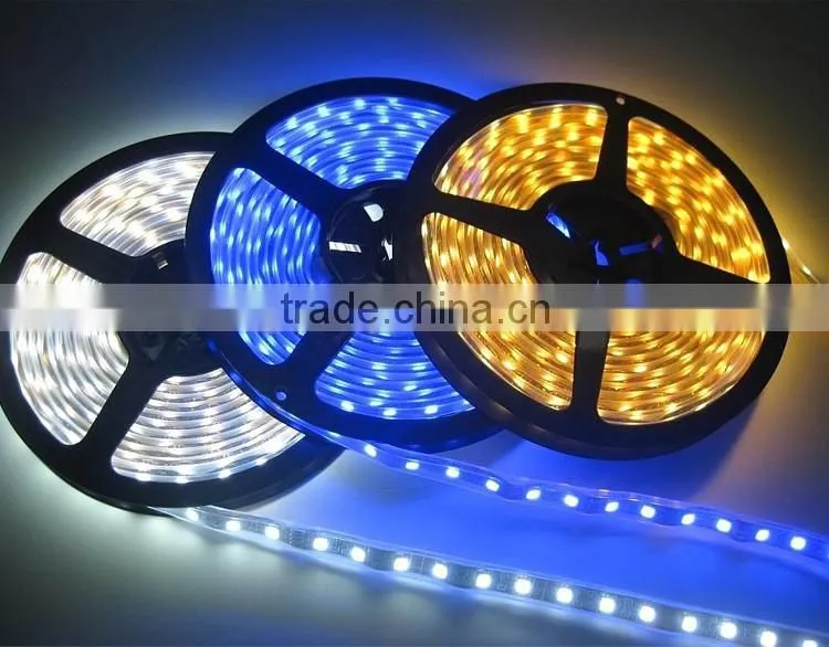 2015 hot sales good price IP65 12v waterproof high lumen smd 5050 led strip lights with ce rohs