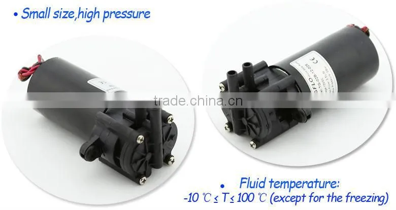 Mini DC Gear12v 24v Cold Beverage Dispensing pump