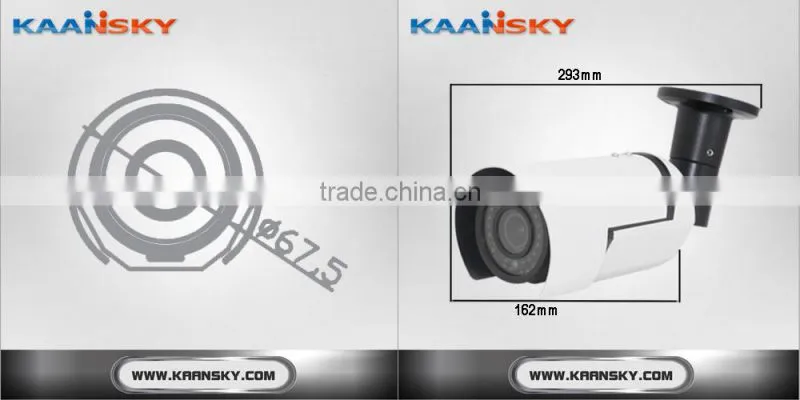 KAANSKY hot sale unique case 2MP IR Bullet Network Camera