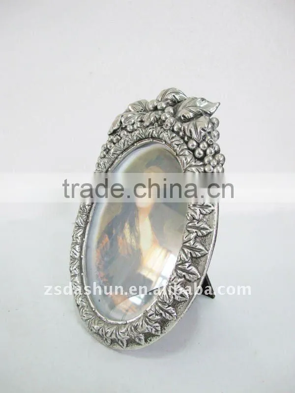 DS0022P oval Resin Photo Frame /Polyresin Crafts/picture frame