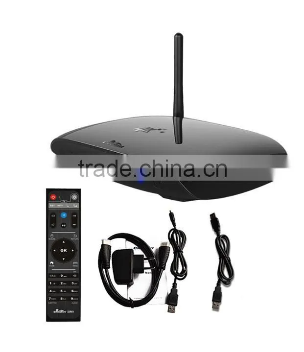 4K Android TV Box RK3368 64 bit 2GB DDR3 16GB Memory Flash Ott TV Box Remote Controller Google TV Box