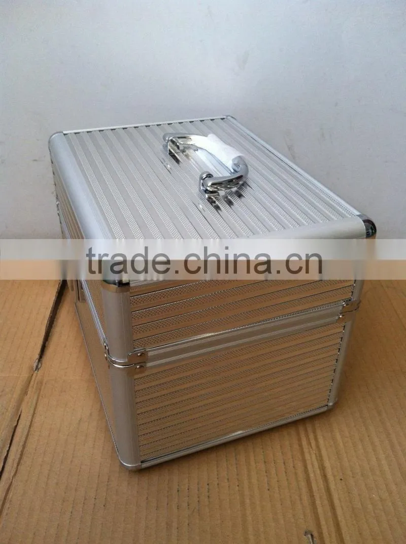 Hight quality fashion custom design aluminum dental tool box